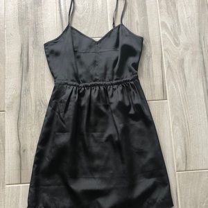 LBD spaghetti strap dress